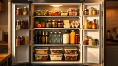 The quadrant method: a simple fridge organising trick that cuts food waste