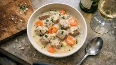 What to pour with blanquette de veau: wines that lift a creamy veal stew