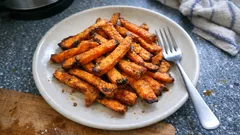Crispy Oven-Baked Sweet Potato Fries – the simple cornflour trick that works